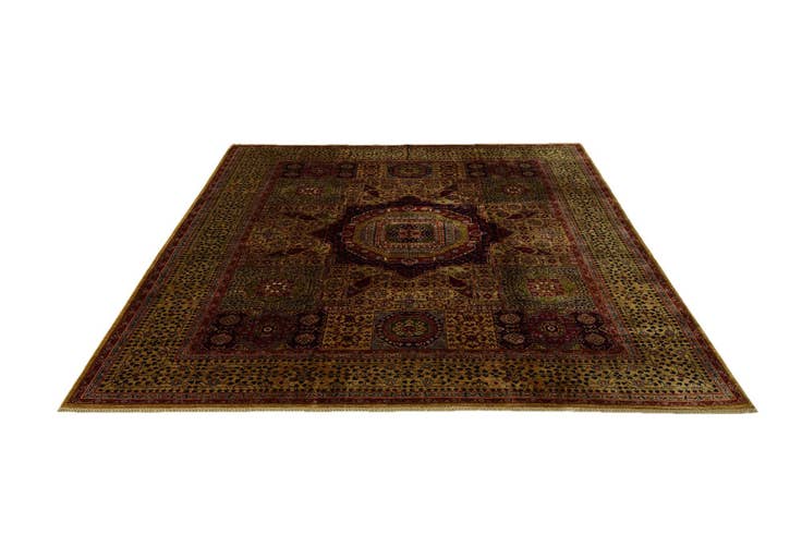 Detail image of 8' 2 x 9' 8 Hand Knotted Mamluk Ziegler Rug