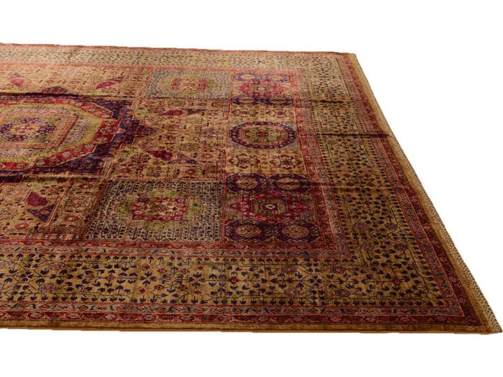 8' 2 x 9' 8 Hand Knotted Mamluk Ziegler Rug