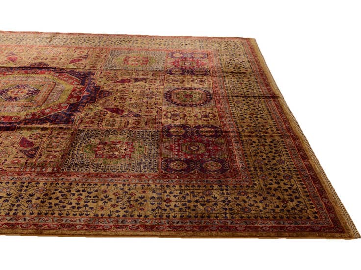 Detail image of 8' 2 x 9' 8 Hand Knotted Mamluk Ziegler Rug