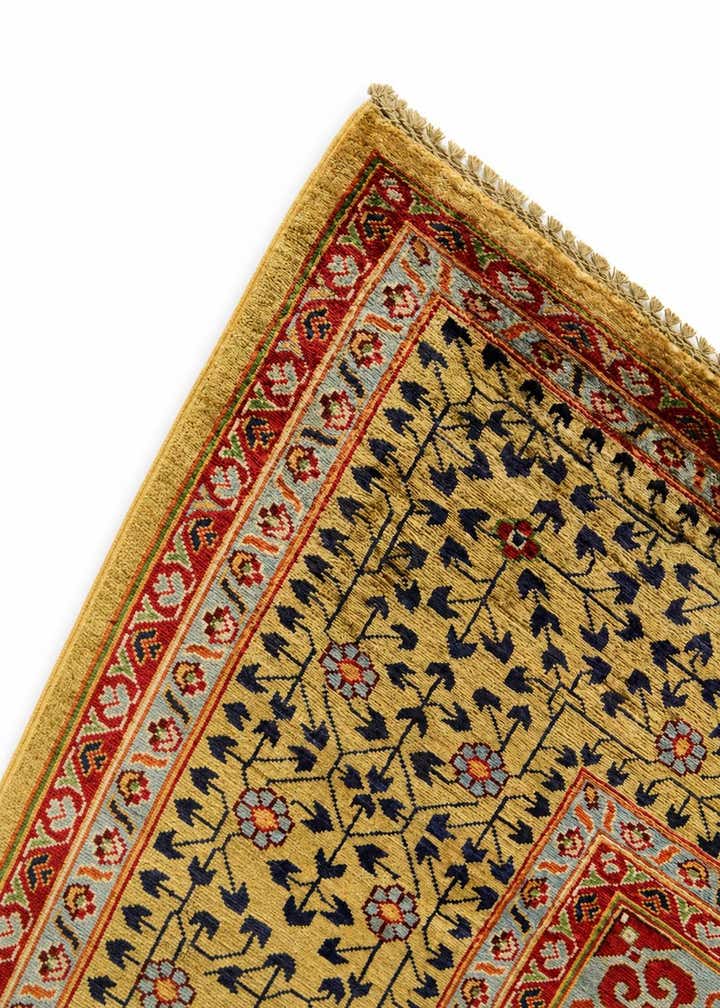 8' 2 x 9' 8 Hand Knotted Mamluk Ziegler Rug