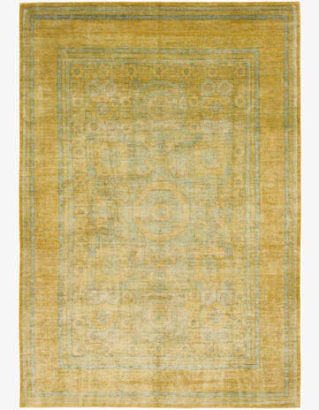 9' 10 x 14' 3 Hand Knotted Mamluk Ziegler Rug