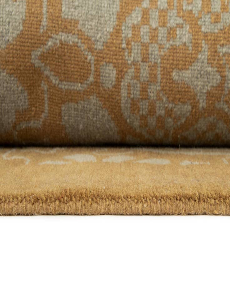 Detail image of 8' 4 x 9' 8 Modern Manshu Wool Rug