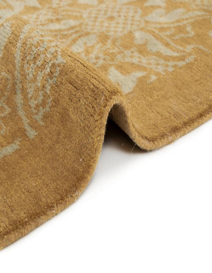 Detail image of 8' 4 x 9' 8 Modern Manshu Wool Rug