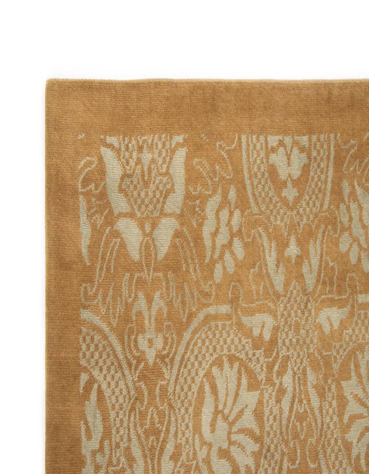 Detail image of 8' 4 x 9' 8 Modern Manshu Wool Rug