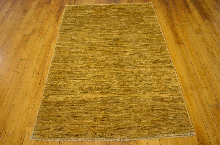 Detail image of 3' 11 x 5' 10 Hand Knotted Modern Ziegler Oriental Rug