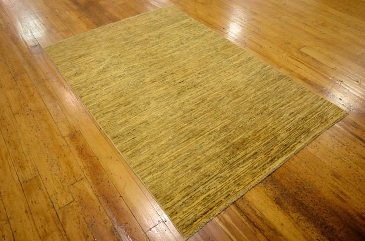 Detail image of 3' 11 x 5' 10 Hand Knotted Modern Ziegler Oriental Rug