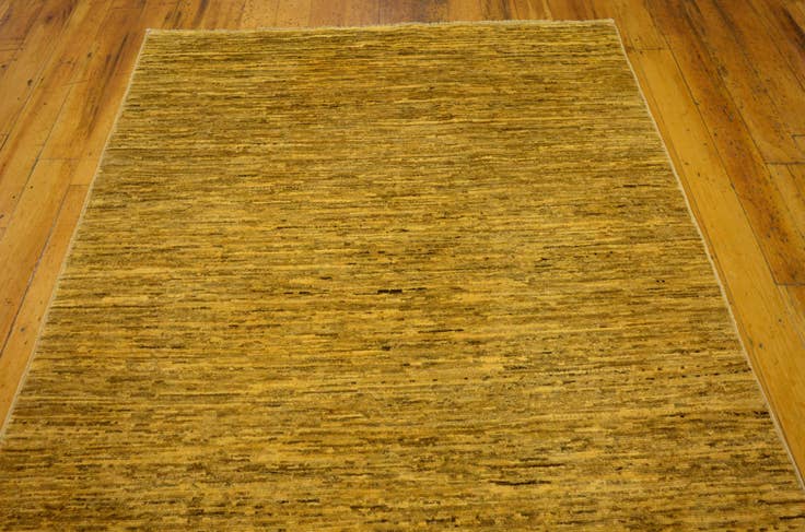 Detail image of 3' 11 x 5' 10 Hand Knotted Modern Ziegler Oriental Rug