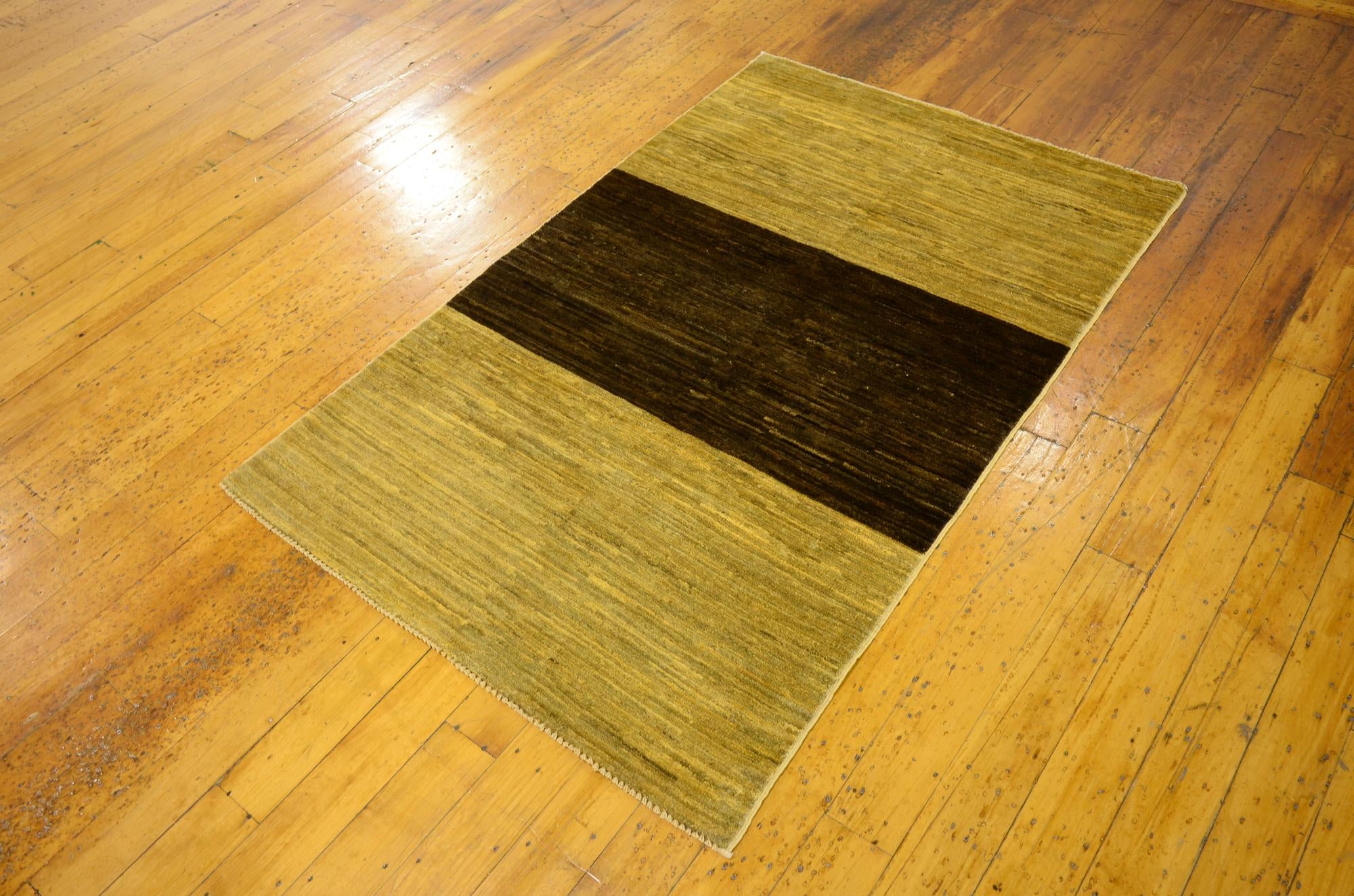 3' 2 x 4' 9 Hand Knotted Modern Ziegler Oriental Rug