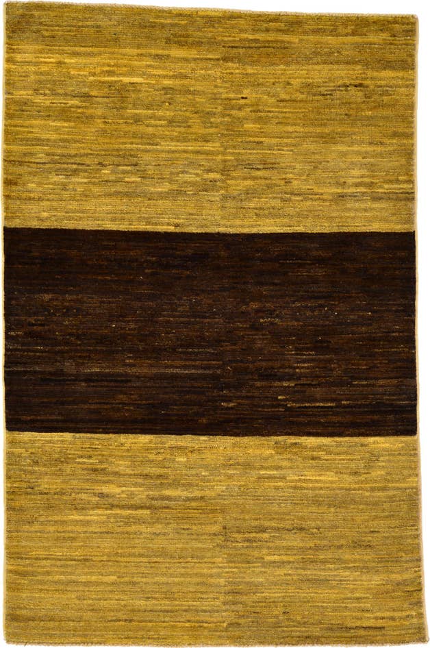 Detail image of 3' 2 x 4' 9 Hand Knotted Modern Ziegler Oriental Rug