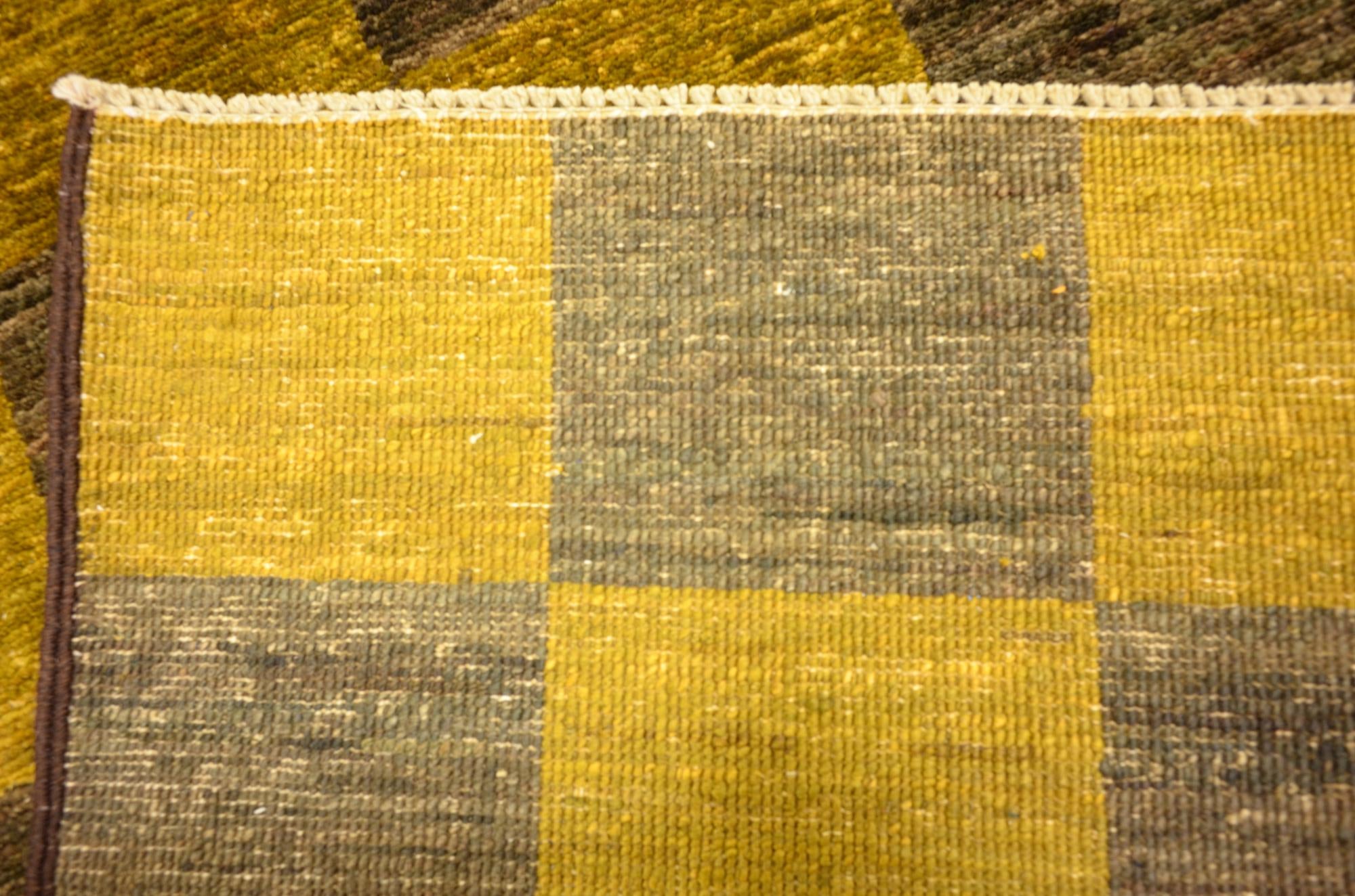 3' 3 x 4' 10 Hand Knotted Modern Ziegler Oriental Rug