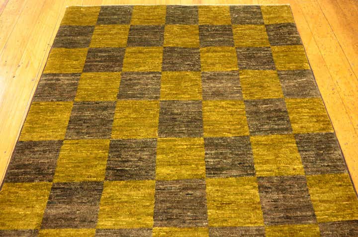 3' 3 x 4' 10 Hand Knotted Modern Ziegler Oriental Rug