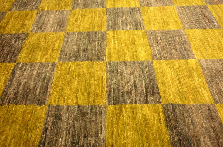 Detail image of 3' 3 x 4' 10 Hand Knotted Modern Ziegler Oriental Rug