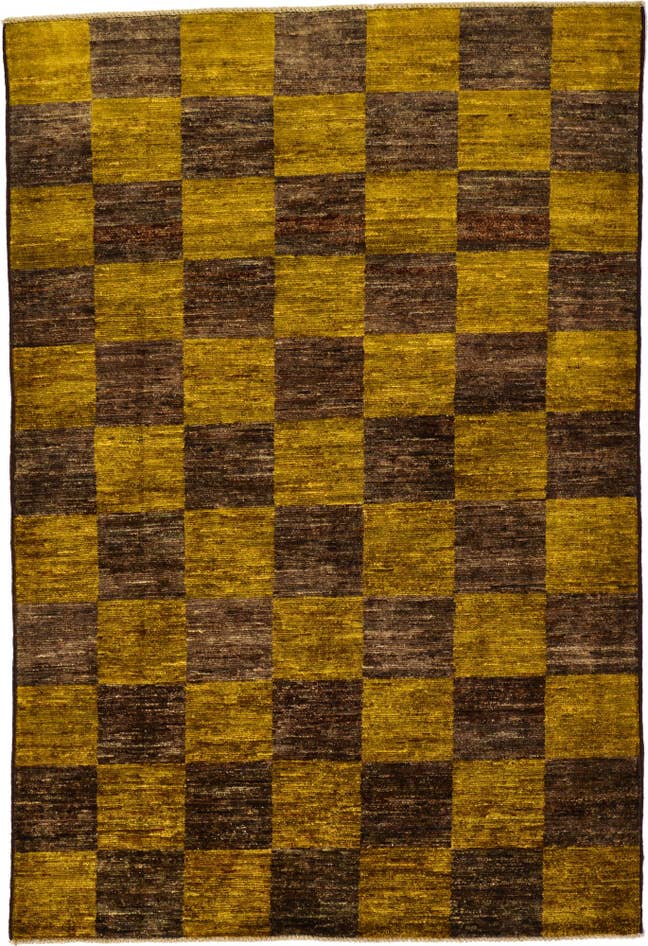 Detail image of 3' 3 x 4' 10 Hand Knotted Modern Ziegler Oriental Rug