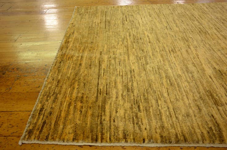 Detail image of 3' 4 x 4' 10 Hand Knotted Modern Ziegler Oriental Rug