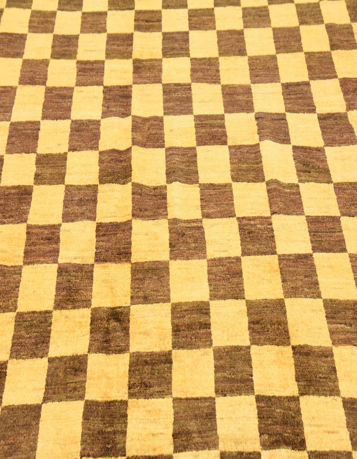 Detail image of 6' 4 x 9' 8  Hand Knotted Modern Ziegler Rug