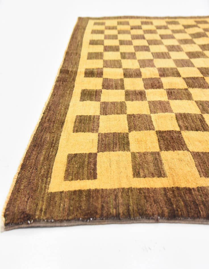 Detail image of 6' 4 x 9' 8  Hand Knotted Modern Ziegler Rug