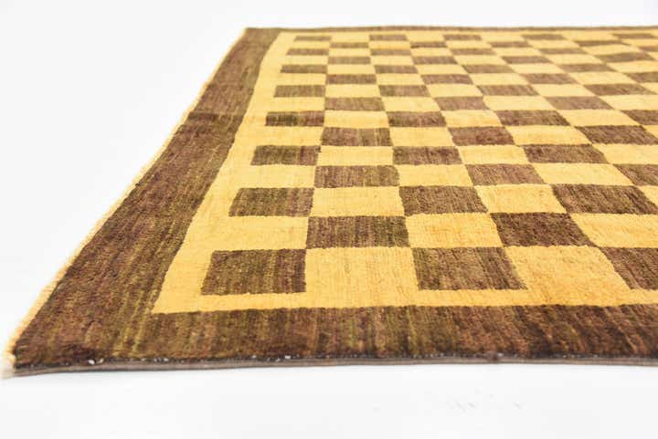 6' 4 x 9' 8 Hand Knotted Modern Ziegler Rug