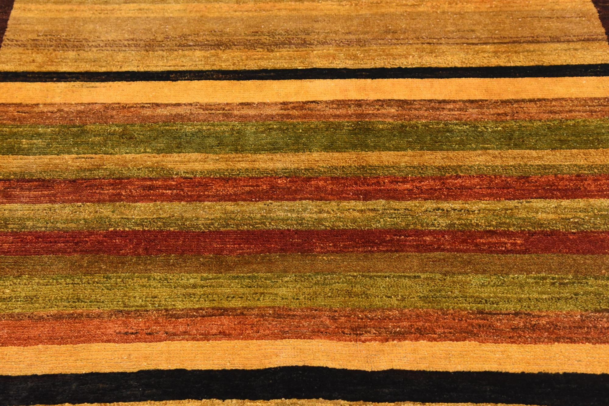4' 4 x 6' Hand Knotted Modern Ziegler Rug