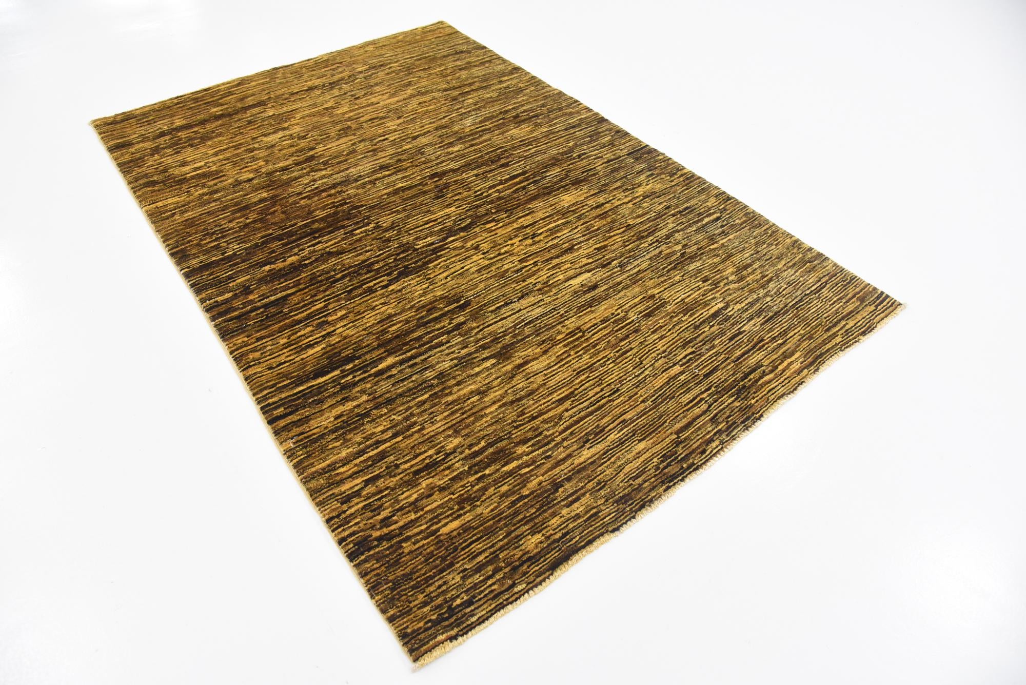 4' 2 x 6' 2 Hand Knotted Modern Ziegler Rug