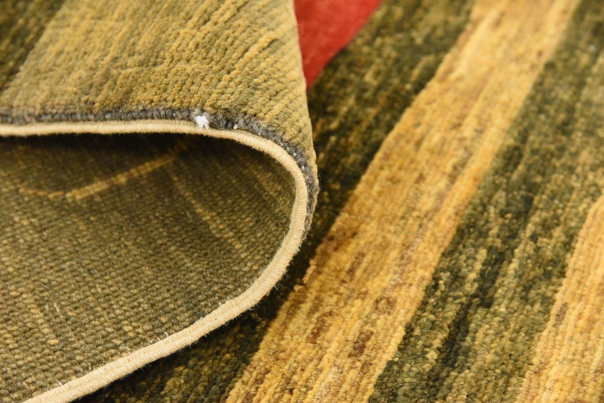 5' 3 x 6' 3 Hand Knotted Modern Ziegler Rug