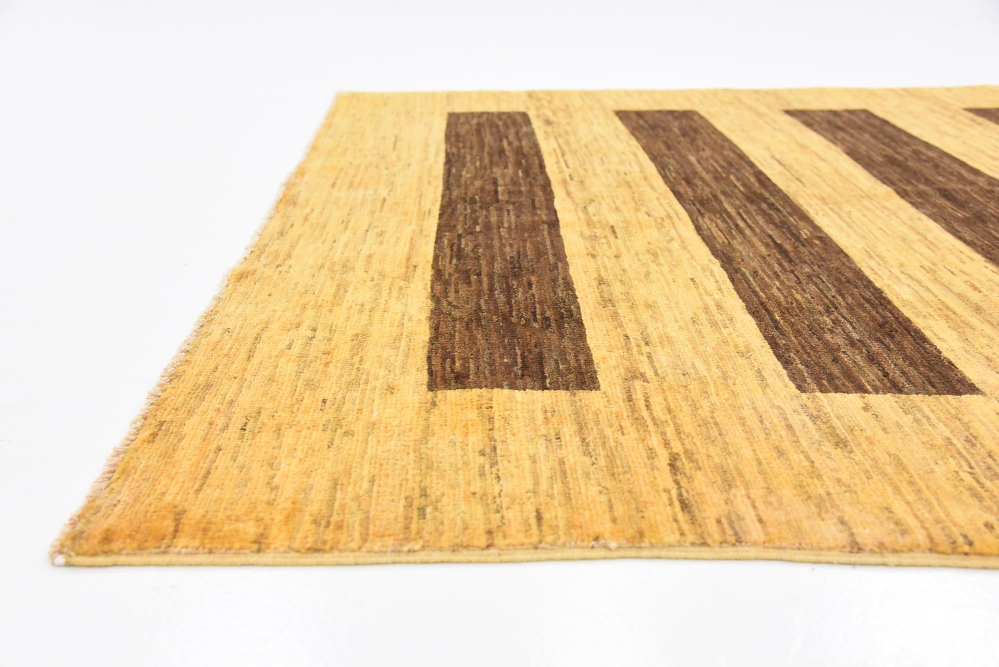 5' x 6' 6 Hand Knotted Modern Ziegler Rug