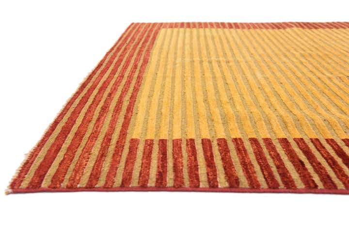 5' 3 x 6' 3 Hand Knotted Modern Ziegler Rug