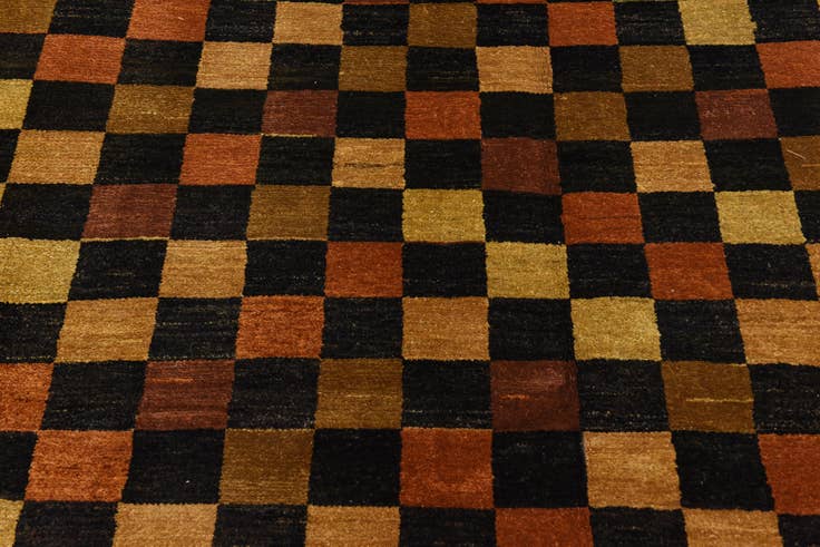 Detail image of 6' 5 x 8' 11 Hand Knotted Modern Ziegler Oriental Rug