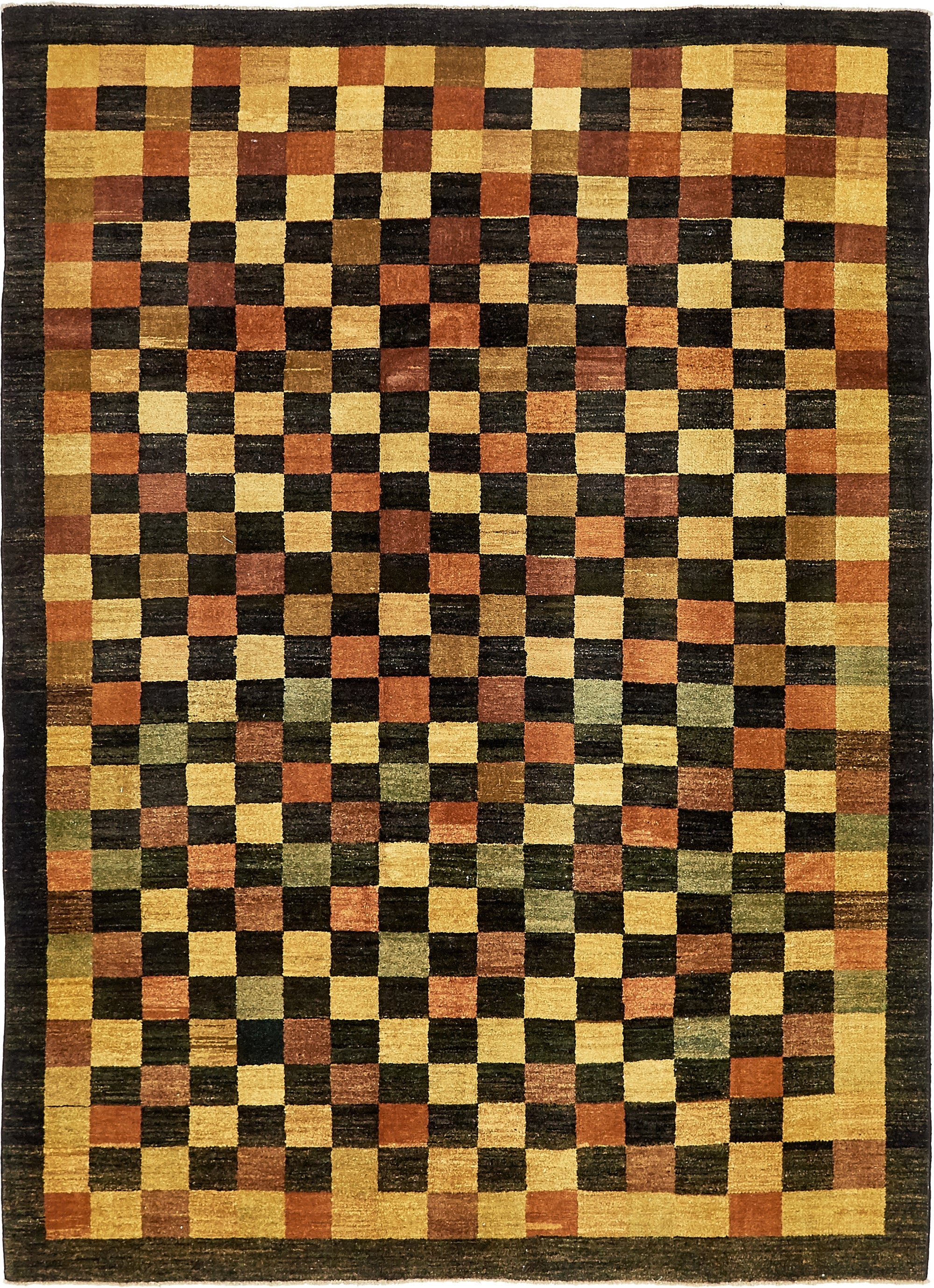 6' 5 x 8' 11 Hand Knotted Modern Ziegler Oriental Rug