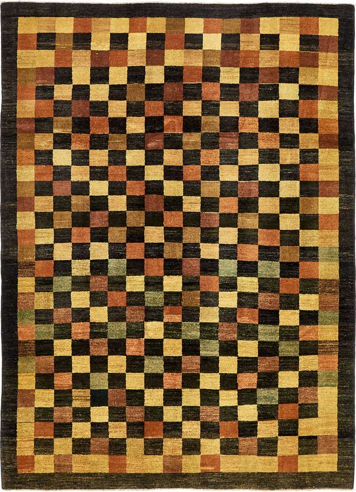 6' 5 x 8' 11 Hand Knotted Modern Ziegler Oriental Rug