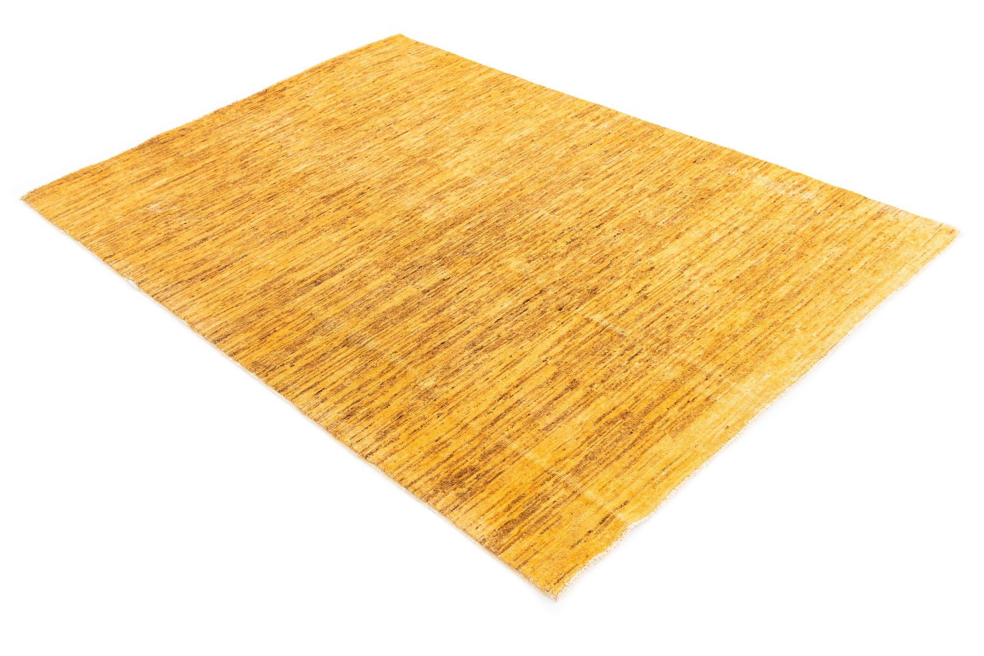 4' 2 x 6' 2 Hand Knotted Modern Ziegler Oriental Rug