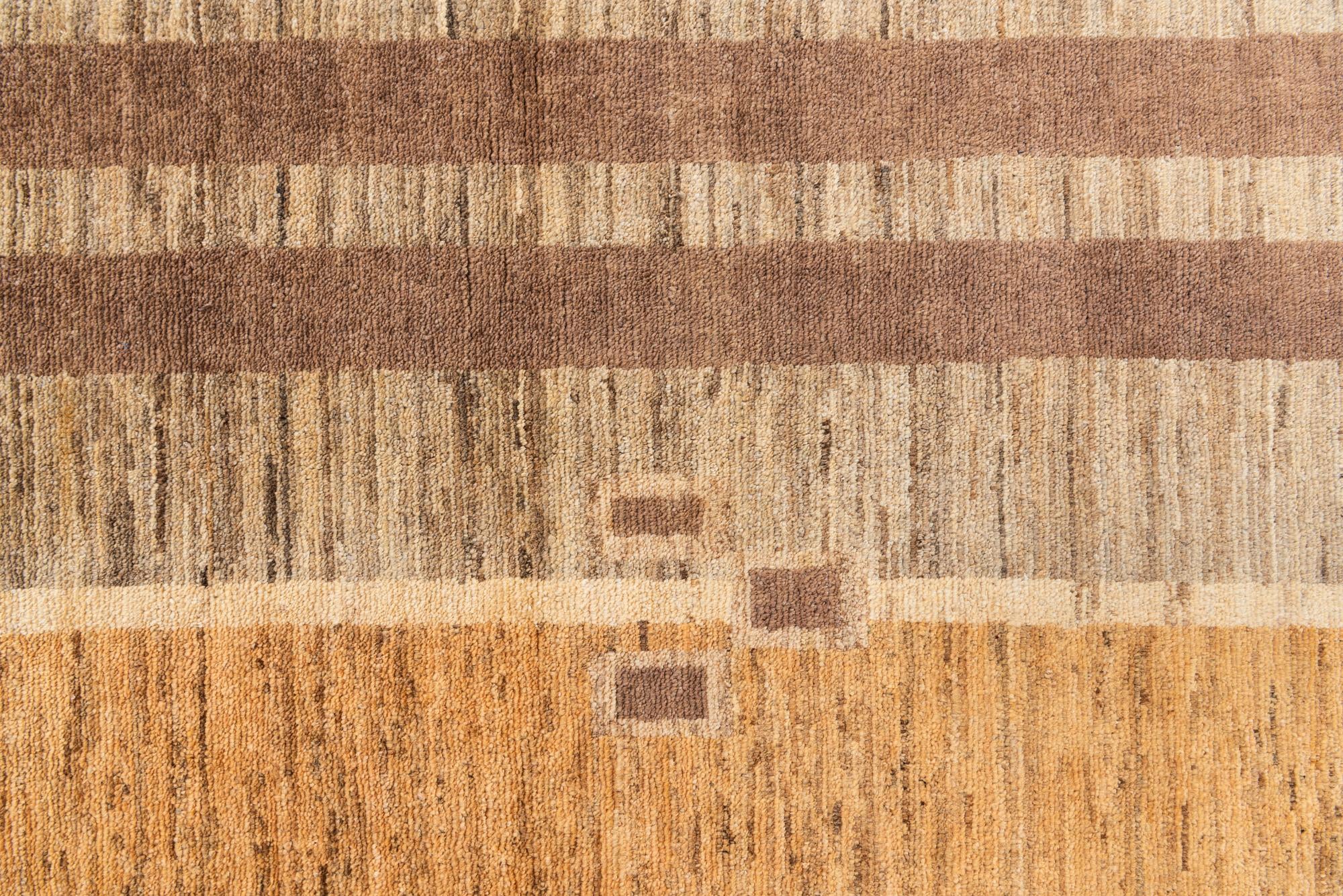 4' 10 x 6' 5 Hand Knotted Modern Ziegler Rug