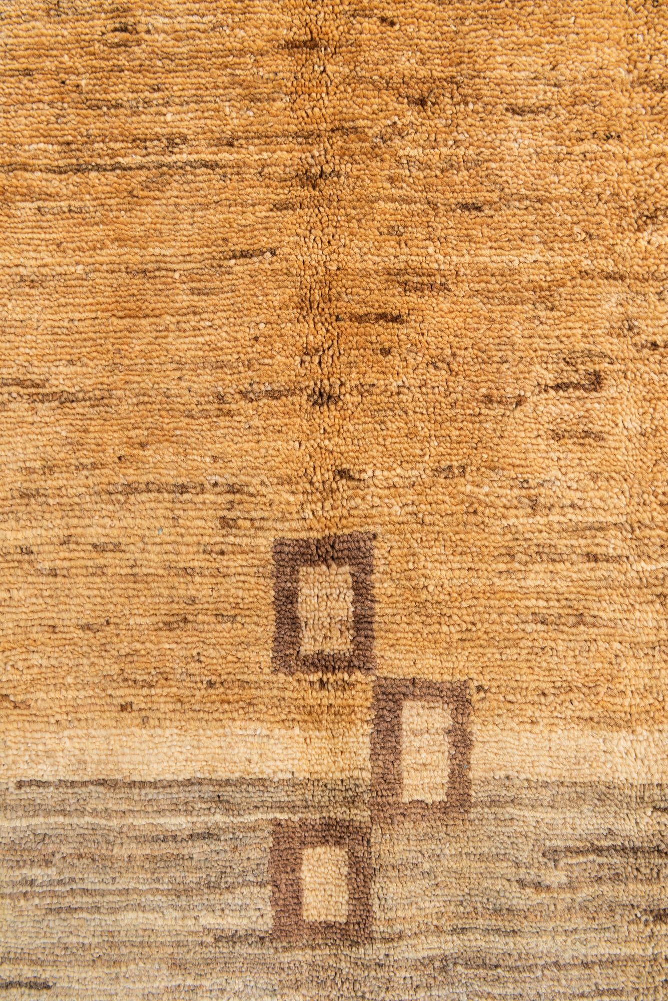 4' 10 x 6' 5 Hand Knotted Modern Ziegler Rug