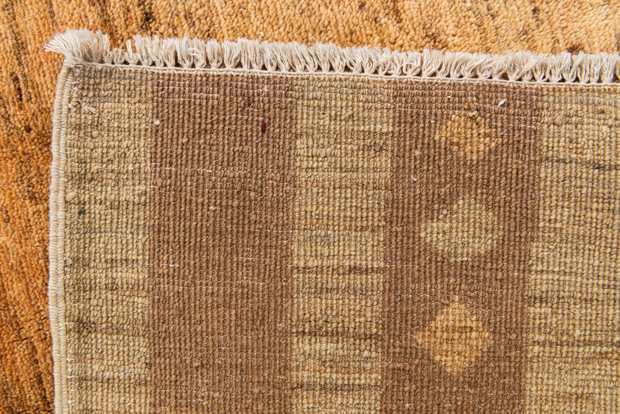 4' 10 x 6' 5 Hand Knotted Modern Ziegler Rug