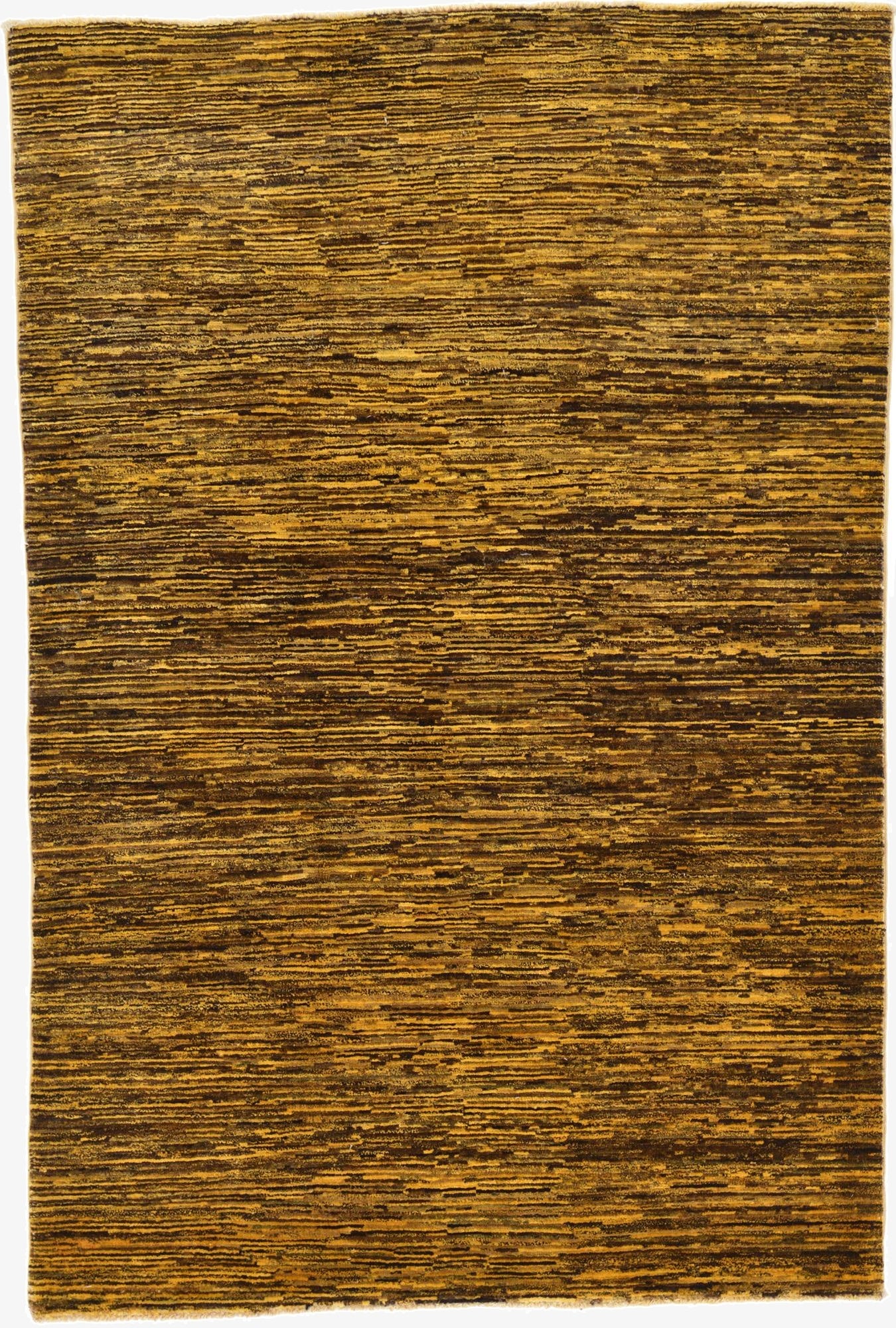 4' 2 x 6' 2  Hand Knotted Modern Ziegler Rug