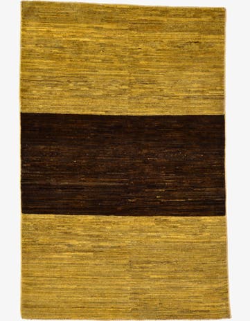 3' 2 x 4' 9 Hand Knotted Modern Ziegler Oriental Rug