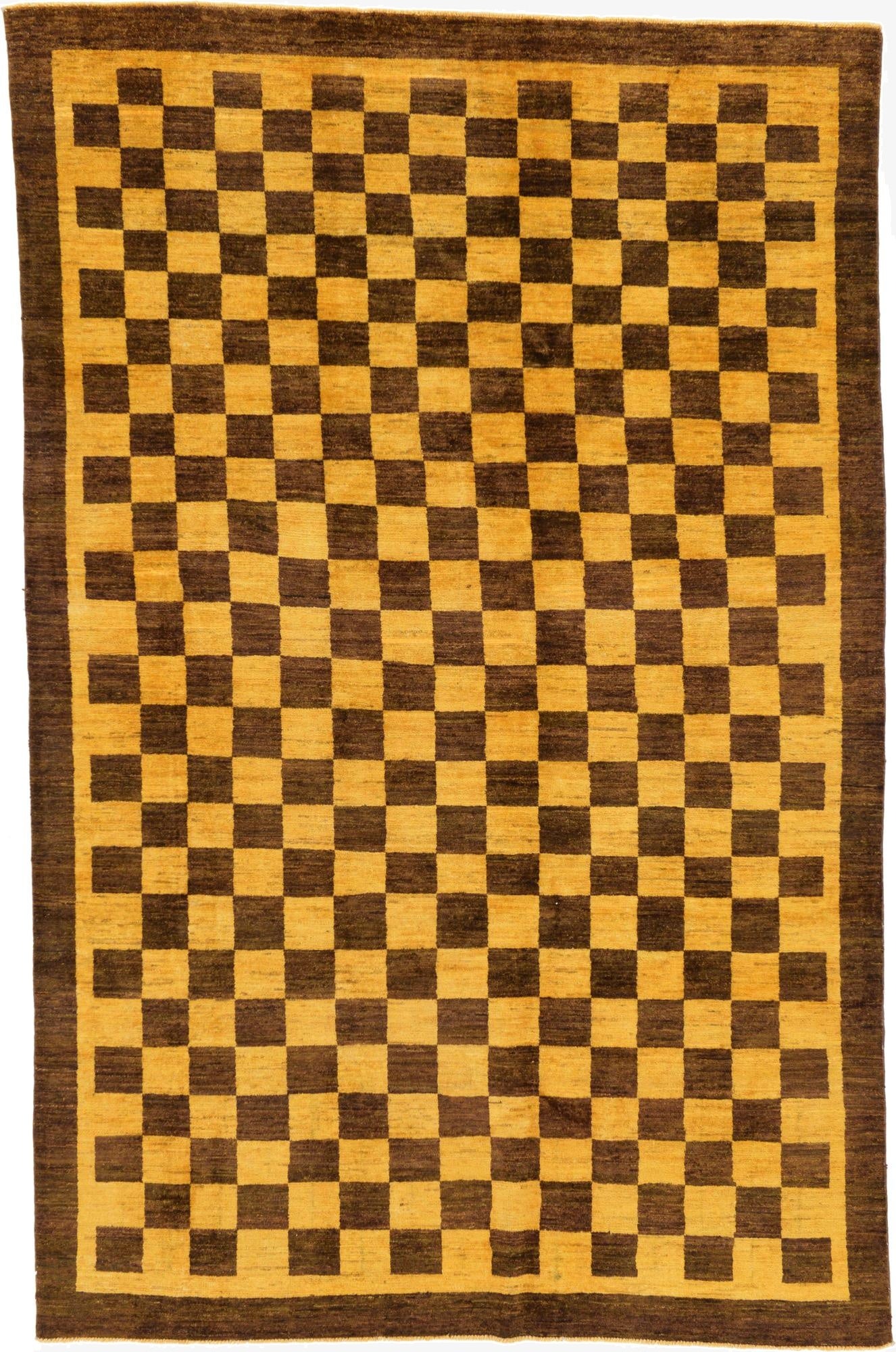 6' 4 x 9' 8  Hand Knotted Modern Ziegler Rug