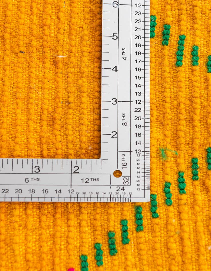 Detail image of 6' 10 x 9' 7  Hand Knotted Moroccan Wool Rug