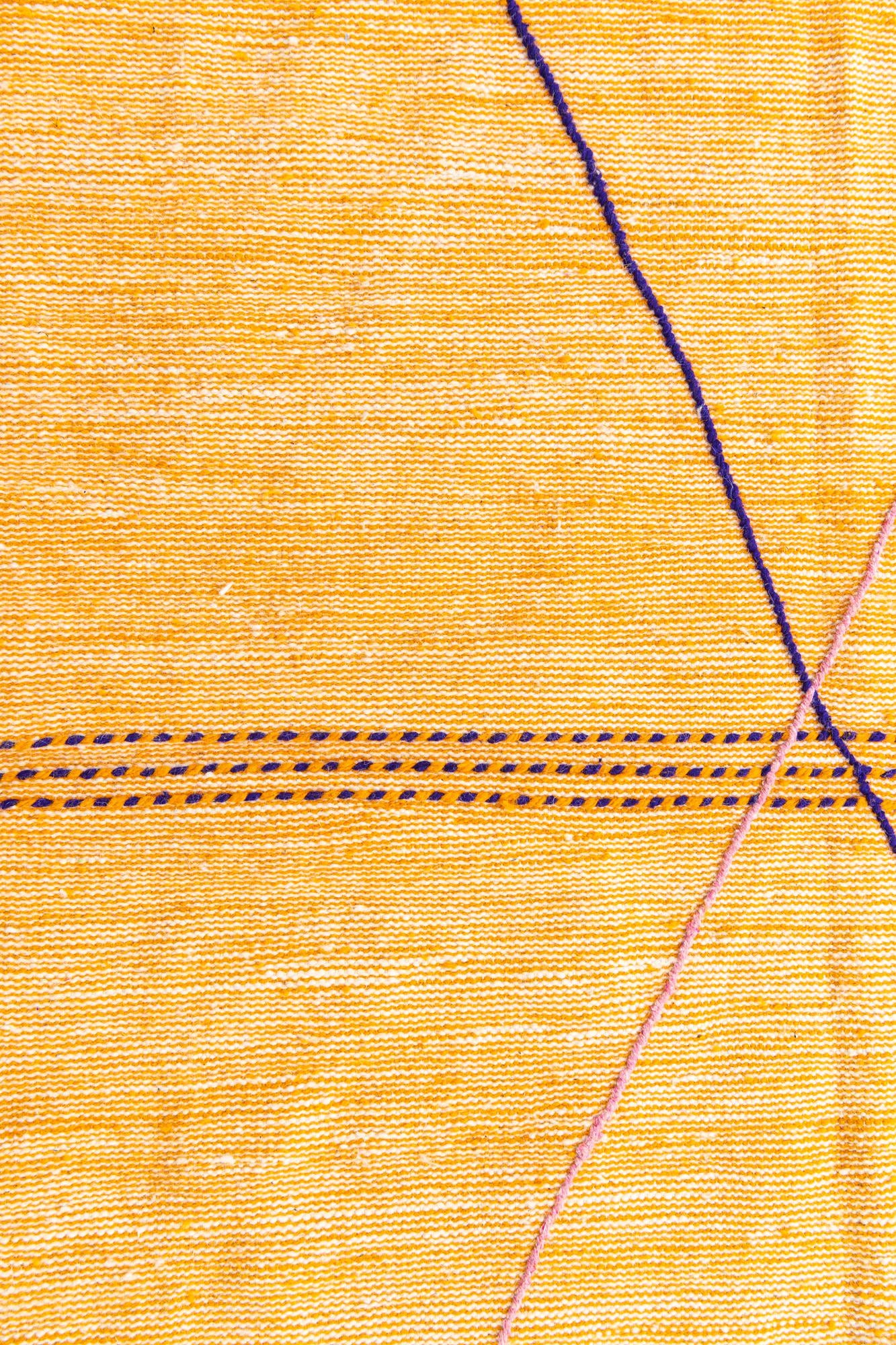 6' 8 x 10' 8 Hand Knotted Moroccan Wool Rug