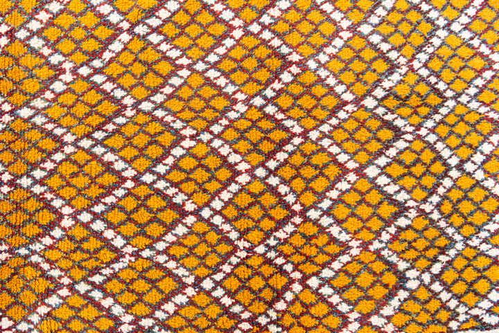 5' 4 x 9' Hand Knotted Moroccan Oriental Wool Rug