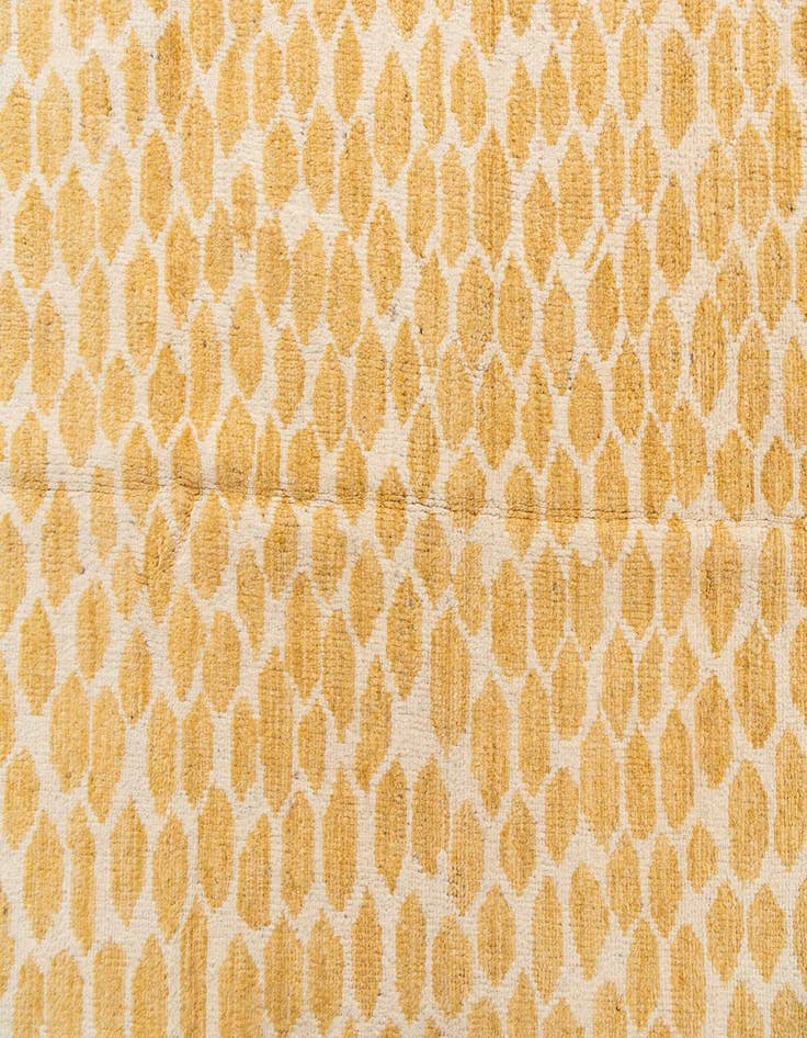 Detail image of 5' 1 x 8'  Hand Knotted Moroccan Wool Rug