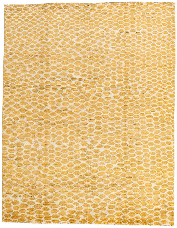 Detail image of 6' x 9' 3 Hand Knotted Moroccan Wool Rug