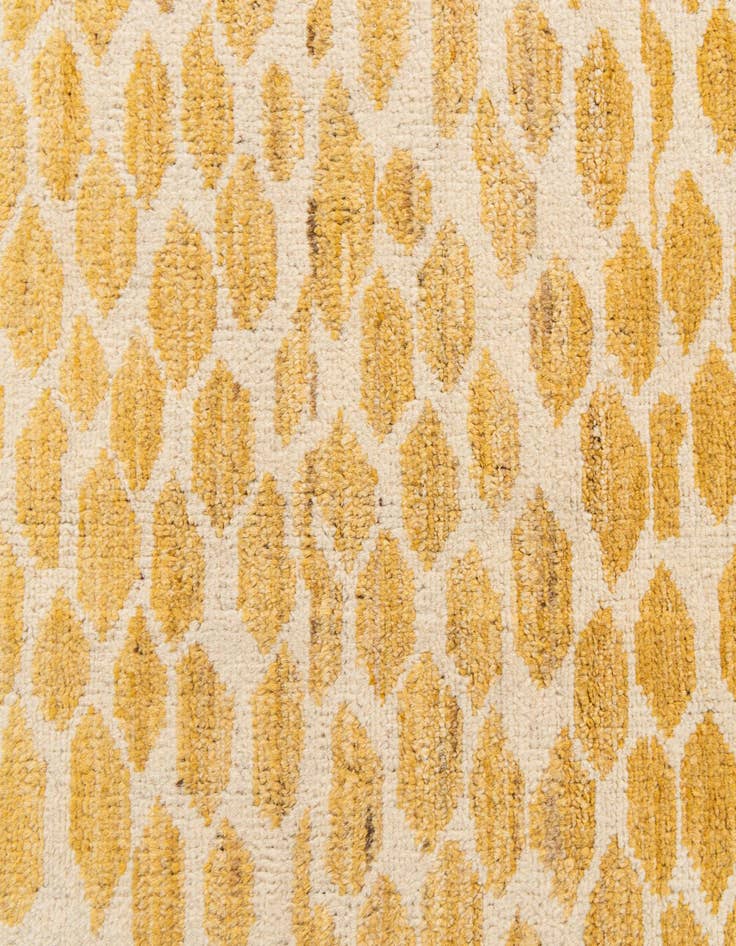 Detail image of 6' x 9' 3  Hand Knotted Moroccan Wool Rug