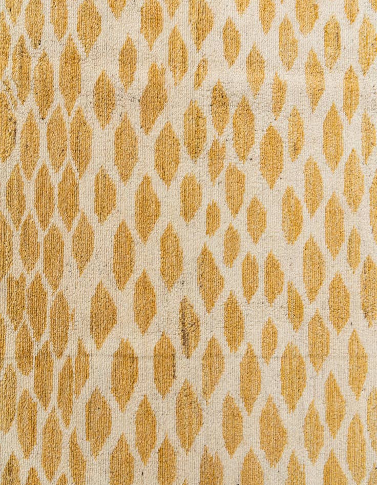 Detail image of 6' 2 x 9' 2  Hand Knotted Moroccan Wool Rug