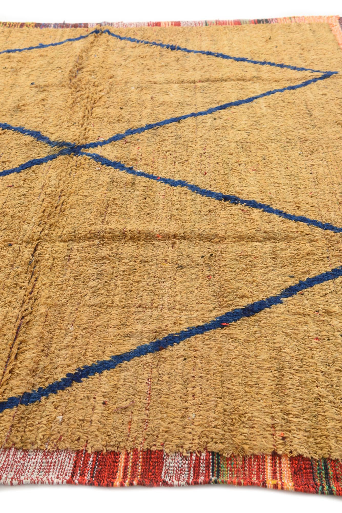 9' 2 x 11' 10 Hand Knotted Moroccan Wool Rug