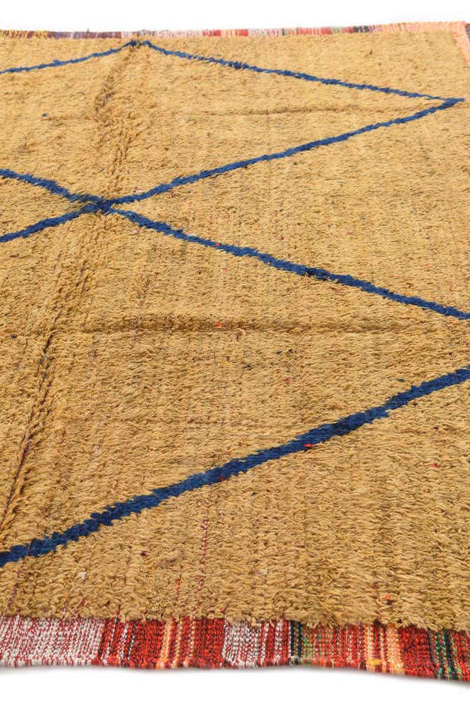 9' 2 x 11' 10 Hand Knotted Moroccan Wool Rug