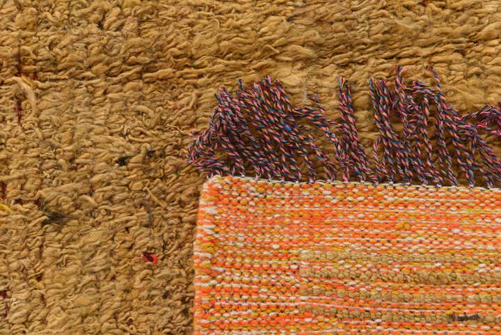 9' 2 x 11' 10 Hand Knotted Moroccan Wool Rug