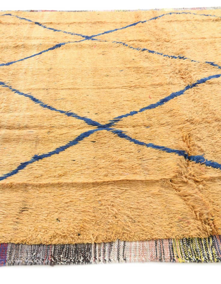 Detail image of 8' 9 x 12' 2  Hand Knotted Moroccan Wool Rug