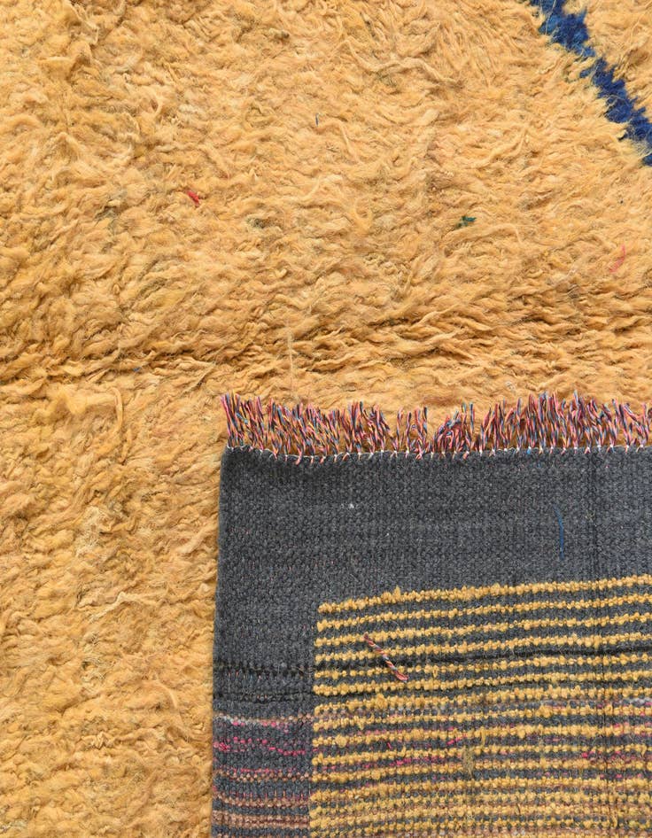 Detail image of 8' 9 x 12' 2  Hand Knotted Moroccan Wool Rug