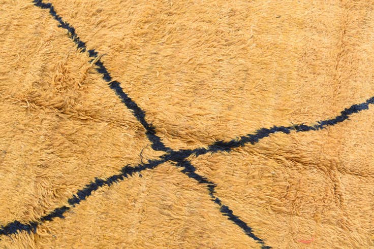 Detail image of 8' 9 x 12' 8 Hand Knotted Moroccan Wool Rug