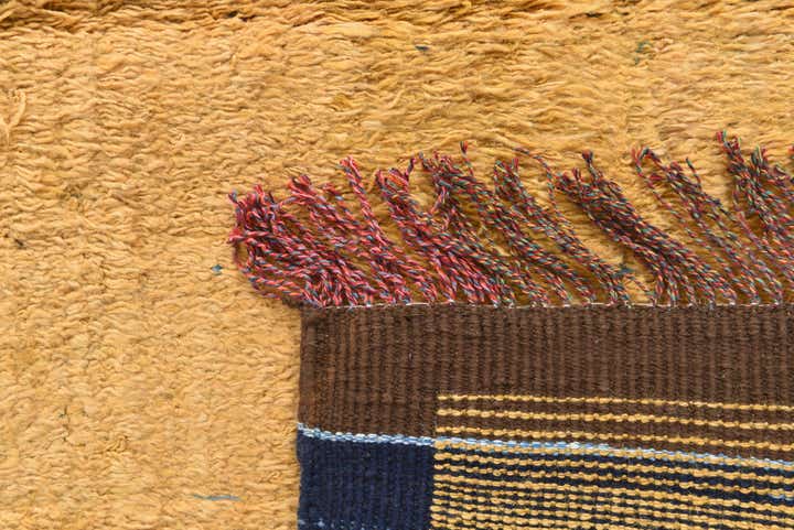 8' 9 x 12' 8 Hand Knotted Moroccan Wool Rug